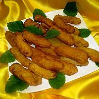 recette Beignets de bananes.