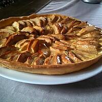 recette tarte aux pommes canelle et vanille