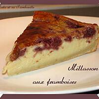 recette Millasson aux framboises