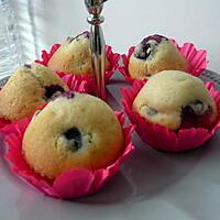 recette mini muffins aux myrtilles