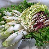 recette Quator de  salades en vinaigrette.