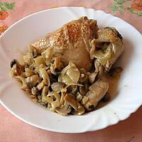 recette Poulet vallée d'Auge