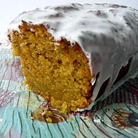 recette cake carotte et glacage a l'orange