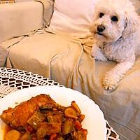 recette RATATOUILLE LÉGÈRE avec cuisses de poulet