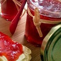 recette Confiture de fraises citronné minute (cuisson au micro ondes)