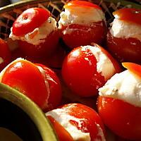 recette tomates cerises garnies
