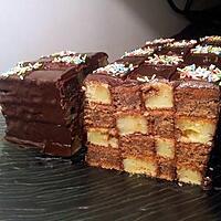 recette Gateau Damier