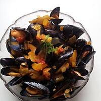 recette moules aux couleur du sud