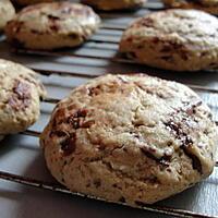 recette cookies trois chocolat