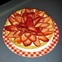 recette tarte aux fraises