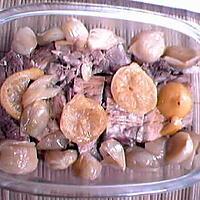 recette rouelle de porc aux échalotes et citron confit
