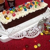 recette Cake tout chocolat et sa creme vanille