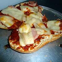 recette pizza sandwich