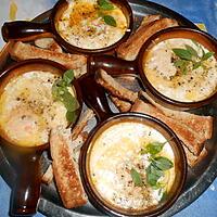 recette Oeuf cocotte a l emmental