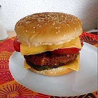 recette Burger végétarien de Doudoute