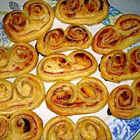 recette Palmiers jambon -toastinette emmental