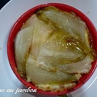 recette ENDIVES AU JAMBON ET CHEVRE