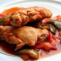 recette poulet basquaise de Annie