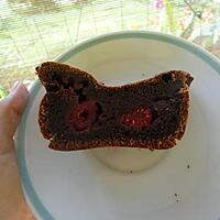 recette fête des mères : gâteau chocolat framboises