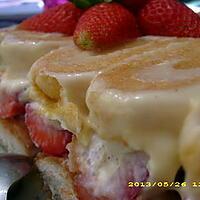 recette terrine de fraises fondante