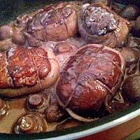 recette Paupiettes de veau sauce chasseur à la créme