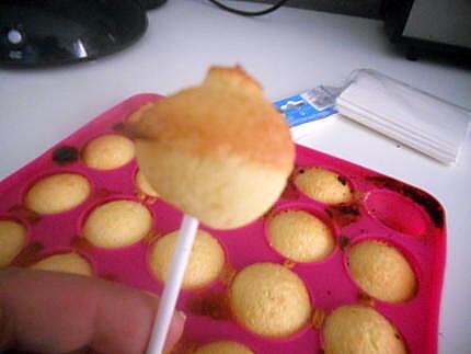 Recette de Cake pops pour moule silicone