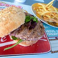 recette Hamburger tartare mi-cuit