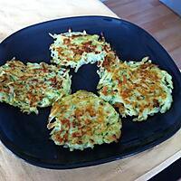 recette galettes pomme de terre-courgette