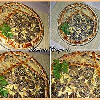 recette Tarte aux champignons