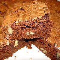 recette Brownies aux noix de pécan