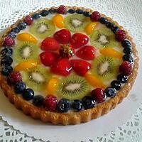 recette TARTE AUX FRUITS