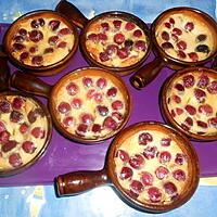 recette Petits clafoutis aux cerises