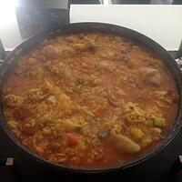 recette Paella rapide