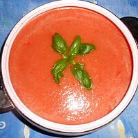 recette Soupe froide a la tomate