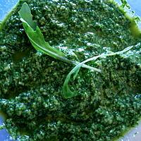 recette MON  PESTO  ROQUETTE  ET  NOISETTES