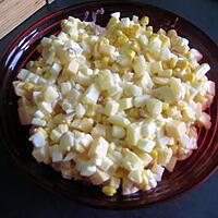 recette Salade toute jaune légèrement sucrée :-)