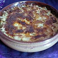 recette Gratin de PS de terre aux 3 fromages