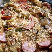 recette Ratatouille aux saucisses de Montbéliard