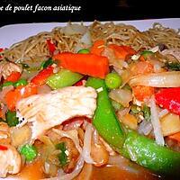 recette escalope de poulet façon asiatique