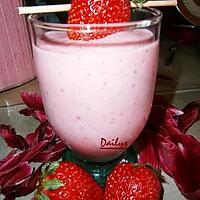 recette Milk Shake Fraise