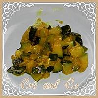 recette Courgettes au curry
