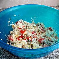 recette Salade de riz de l'été