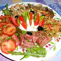 recette UNE  AUTRE   PETITE  SALADE