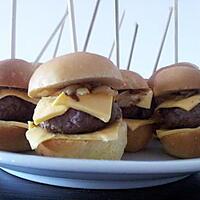 recette Minis burgers