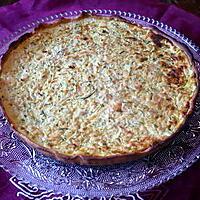 recette Quiche courgettes/saumon fumé