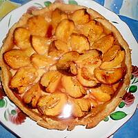 recette Tarte aux peches