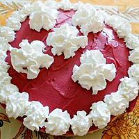 recette Vacherin framboise vanille