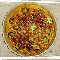 recette quiche courgette/chèvre