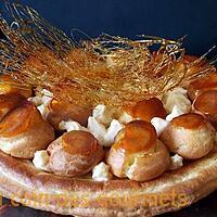 recette Saint Honoré à la crème Chiboust