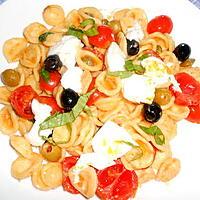 recette ORECCHIETTE  ALLA CRUDAIOLA